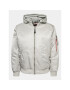 Alpha Industries Bomber dzseki Ma-1 ZH Back Emb 138105 Szürke Regular Fit - Pepit.hu