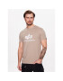 Alpha Industries Póló Basic T-Shirt Bézs Regular Fit - Pepit.hu