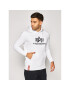 Alpha Industries Pulóver Basic Hoody 178312 Fehér Regular Fit - Pepit.hu