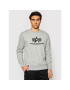 Alpha Industries Pulóver Basic Sweater 178302 Szürke Regular Fit - Pepit.hu