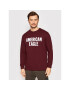 American Eagle Sweater 016-1175-5045 Bordó Standard Fit - Pepit.hu