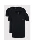 Armani Exchange 2 póló készlet 956004 CC282 07320 Fekete Regular Fit - Pepit.hu