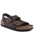 Birkenstock Szandál Milano Bs 0034101 Barna - Pepit.hu