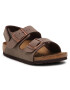 Birkenstock Szandál Milano Hl Kids 1019600 Barna - Pepit.hu