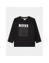 Boss Blúz J25O75 S Fekete Loose Fit - Pepit.hu