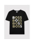 Boss Póló J25N37 D Fekete Regular Fit - Pepit.hu