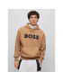 Boss Pulóver 50486243 Barna Oversize - Pepit.hu