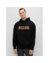 Boss Pulóver 50486243 Fekete Oversize - Pepit.hu