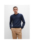 Boss Sweater Leugenio 50477382 Sötétkék Regular Fit - Pepit.hu