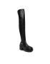 Bronx Combcsizma High Knee Boots 14295-A Fekete - Pepit.hu