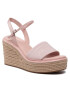 Calvin Klein Espadrilles Wedge Sndl 50 He HW0HW00689 Rózsaszín - Pepit.hu