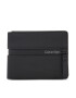 Calvin Klein Férfi pénztárca Rubberized Bifold 5Cc W/Coin K50K510922 Fekete - Pepit.hu