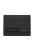 Calvin Klein Férfi pénztárca Rubberized Bifold 6Cc W/Coin K50K510895 Fekete - Pepit.hu