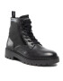 Calvin Klein Jeans Bakancs Military Boot Mix Material YM0YM00409 Fekete - Pepit.hu