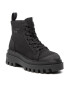 Calvin Klein Jeans Bokacsizma Canvas Laceup Boot YW0YW00582 Fekete - Pepit.hu