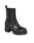 Calvin Klein Jeans Bokacsizma Chunky Heeled Chelsea Boot Lth YW0YW01112 Fekete - Pepit.hu