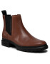 Calvin Klein Jeans Bokacsizma Cleated Mid Chelsea Boot YW0YW00421 Barna - Pepit.hu