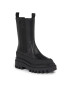 Calvin Klein Jeans Bokacsizma Flatform Chelsea Boot Lth Wn YW0YW01111 Fekete - Pepit.hu