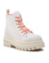 Calvin Klein Jeans Bokacsizma Toothy Combat Boot Softny YW0YW00948 Fehér - Pepit.hu