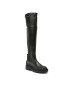 Calvin Klein Jeans Combcsizma Combat Knee Boot YW0YW00737 Fekete - Pepit.hu