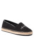 Calvin Klein Jeans Espadrilles Espadrille Monogram YW0YW00660 Fekete - Pepit.hu