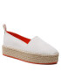 Calvin Klein Jeans Espadrilles Flatform Espadrille Soft Ny YW0YW00989 Fehér - Pepit.hu