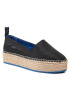 Calvin Klein Jeans Espadrilles Flatform Espadrille Soft Ny YW0YW00989 Fekete - Pepit.hu