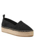 Calvin Klein Jeans Espadrilles Flatform Espadrilles YW0YW00579 Fekete - Pepit.hu