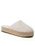 Calvin Klein Jeans Espadrilles Flatform Rope Mule Su Con YW0YW00986 Fehér - Pepit.hu