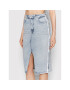 Calvin Klein Jeans Farmer szoknya J20J218473 Kék Regular Fit - Pepit.hu