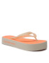 Calvin Klein Jeans Flip-flops Beach Sandal Flatform Logo YW0YW01092 Bézs - Pepit.hu