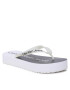 Calvin Klein Jeans Flip-flops Beach Sandal Flatform YW0YW00716 Fehér - Pepit.hu