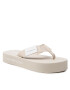 Calvin Klein Jeans Flip-flops Flatform Flipflop YW0YW00993 Bézs - Pepit.hu