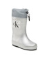 Calvin Klein Jeans Gumicsizma Rain Boot V3X6-80425-0083 M Ezüst - Pepit.hu