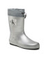 Calvin Klein Jeans Gumicsizma Rain Boot V3X6-80425-0083 S Ezüst - Pepit.hu