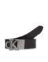 Calvin Klein Jeans Női öv Round Mn/Rev Lthr Text Belt K60K611248 Fekete - Pepit.hu