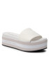 Calvin Klein Jeans Papucs Flatform Sandal Slide YW0YW00563 Bézs - Pepit.hu