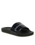 Calvin Klein Jeans Papucs Slide Metallic Monologo YW0YW00638 Sötétkék - Pepit.hu