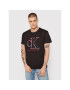 Calvin Klein Jeans Póló J30J319299 Fekete Regular Fit - Pepit.hu