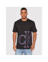 Calvin Klein Jeans Póló J30J320883 Fekete Relaxed Fit - Pepit.hu