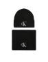 Calvin Klein Jeans Sál és sapka szett Gifting Mono Beanie/Scarf K50K511199 Fekete - Pepit.hu