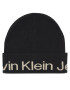 Calvin Klein Jeans Sapka Logo Beanie K60K611271 Fekete - Pepit.hu