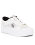 Calvin Klein Jeans Sportcipő Bold Vulc Flatf Laceup Lth Mix YW0YW01174 Fehér - Pepit.hu