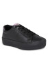 Calvin Klein Jeans Sportcipő Bold Vulc Flatf Laceup Lth Wn YW0YW01144 Fekete - Pepit.hu