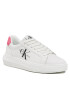 Calvin Klein Jeans Sportcipő Chunky Cupsole Laceup Mon Lth Wn YW0YW00823 Fehér - Pepit.hu