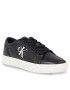 Calvin Klein Jeans Sportcipő Classic Cupsole Laceup Lth Wn YW0YW01269 Fekete - Pepit.hu