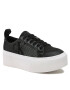 Calvin Klein Jeans Sportcipő Flatform + Cupsole Mesh YW0YW00915 Fekete - Pepit.hu