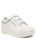 Calvin Klein Jeans Sportcipő Flatform+ Low Branded Laces YW0YW00868 Fehér - Pepit.hu