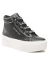 Calvin Klein Jeans Sportcipő Flatform Mid Branded Laces YW0YW00869 Fekete - Pepit.hu