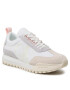 Calvin Klein Jeans Sportcipő Toothy Runner Laceup Mix Pearl YW0YW01100 Fehér - Pepit.hu